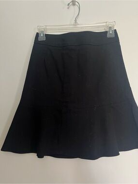 GAP Black A-Line Flare Skirt